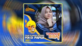 Free Download Twibbon PON XX 2021 Papua Desain Kece Badai