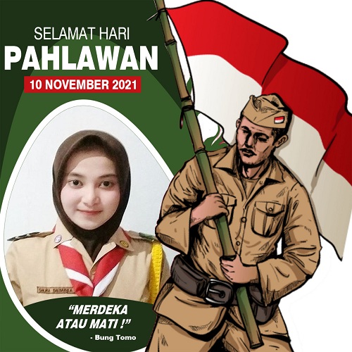 Free Twibbon Hari Pahlawan Nasional 10 November 2021