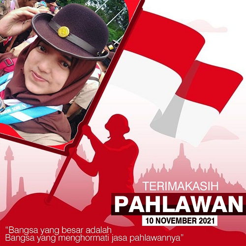 Free Twibbon Hari Pahlawan Nasional 10 November 2021