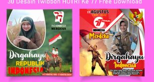 koleksi twibbon hutri ke 77 tahun 2022