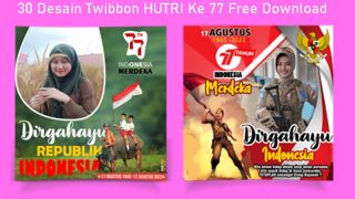 Twibbon Hari Kemerdekaan RI Ke 77 Desain Keren