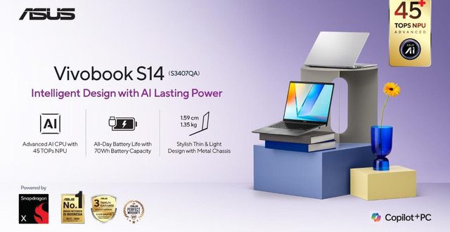 ASUS Vivobook S14, Laptop AI yang Siap Jadi Teman Setia di Era Kerja Hybrid