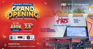 Langsung Viral di Batam! HNS IT Center Grand Opening & Diserbu Pecinta PC Rakitan