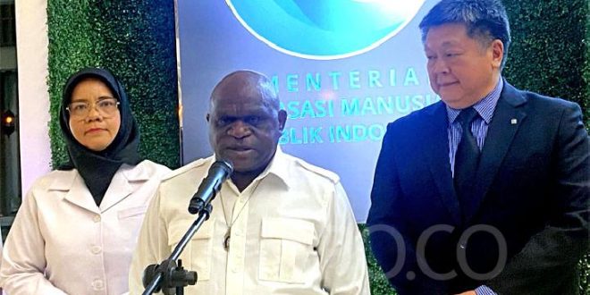 Menteri HAM Korban Bencana hingga Konflik Sosial Jadi Tanggung Jawab Kami