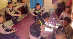 Polda Maluku Berikan Bantuan Pelayanan Kesehatan Kepada Korban Bencana Tanah Longsor di Lorong Putri