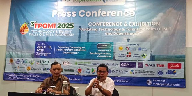TPOMI 2025 Bakal Kembali Digelar, Bakal Bahas Teknologi Pabrik hingga Industri Hilir Sawit
